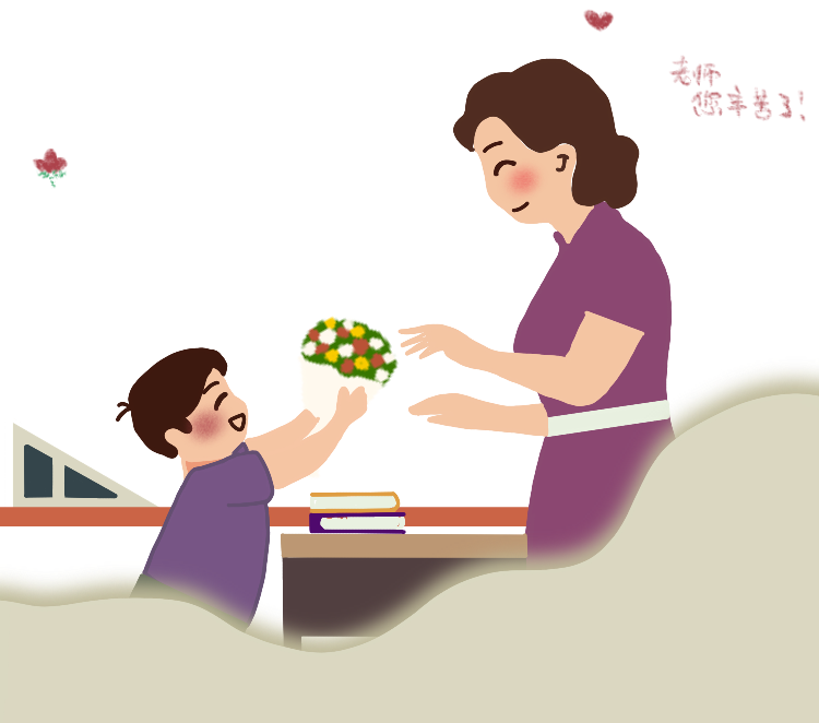 尚你美祝全天下的老师节日快乐